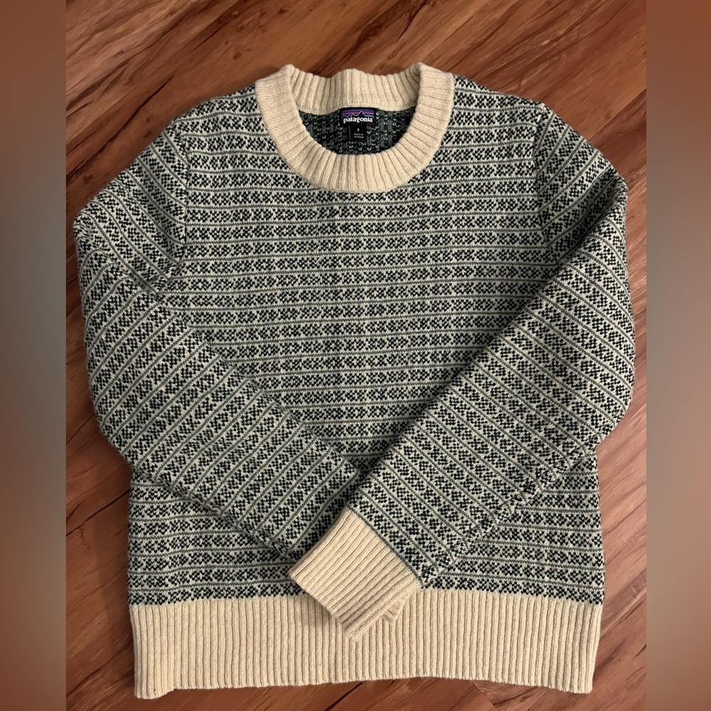 Patagonia Recycled Wool-Blend Crewneck Sweater